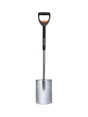 Лопата садовая Fiskars телескопическая с закругленным лезвием