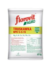 Удобрение FLOROVIT AGRO для клубники, земляники и ягодных кустарников 25 кг